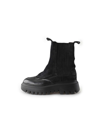 Shabbies Stiefeletten Schwarz 214475