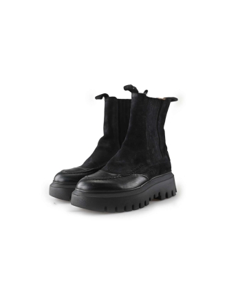 Shabbies Stiefeletten Schwarz 214475