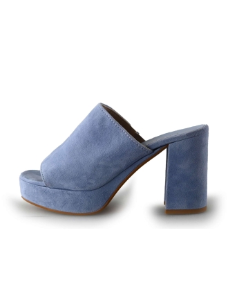Lina Locchi Mules Pantoletten Blau 214649