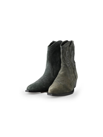 Ann Rocks Cowboystiefel Grün 215304