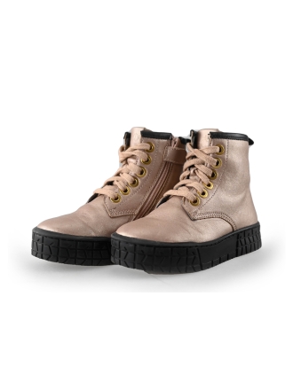 Keq Schnürstiefel Rosa 215782