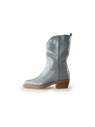 Shabbies Stiefeletten Blau 215788