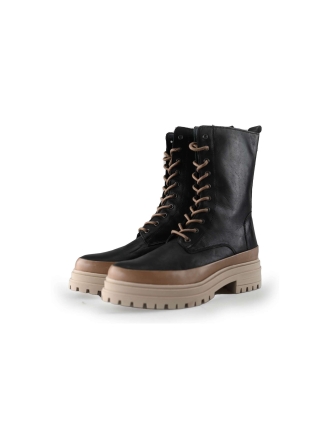 AQA Schnürstiefel Schwarz 216039