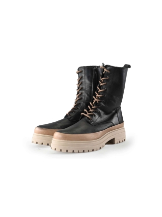 AQA Schnürstiefel Schwarz 216092