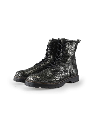 Giga Schnürstiefel Silber 216179