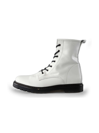 Giga Schnürstiefel Weiß 216185