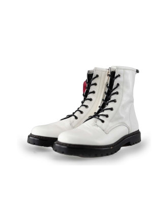 Giga Schnürstiefel Weiß 216185