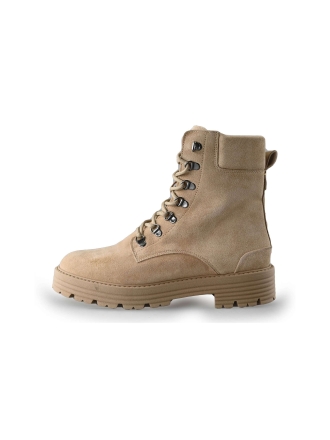 AQA Schnürstiefel Beige 216186