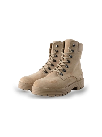 AQA Schnürstiefel Beige 216186