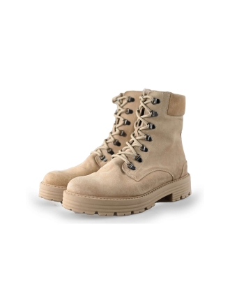 AQA Schnürstiefel Beige 216235