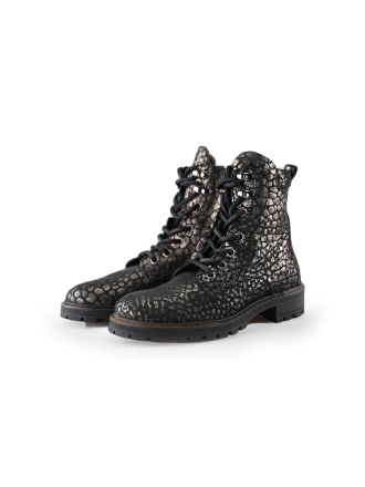 Giga Schnürstiefel Silber 216249
