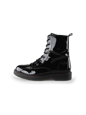 AQA Schnürstiefel Schwarz 216296