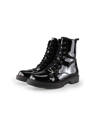 AQA Schnürstiefel Schwarz 216296