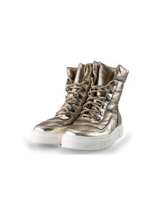 AQA Schnürstiefel Gold 216459