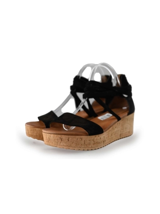 Omoda Keilschuhe Schwarz 216606