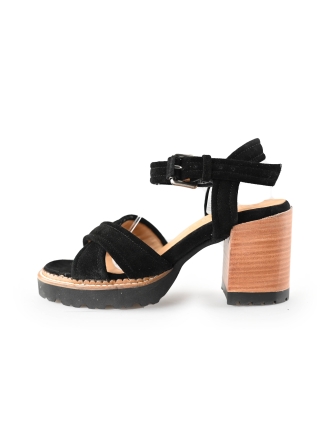 Shabbies Sandalen Schwarz 217515