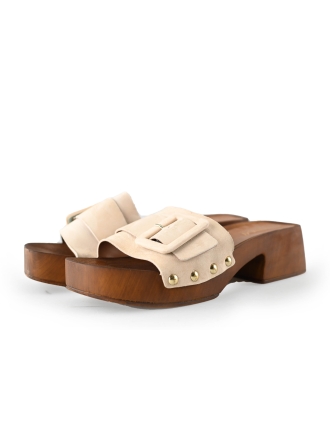 Notre-V Flip-Flops Beige 217531