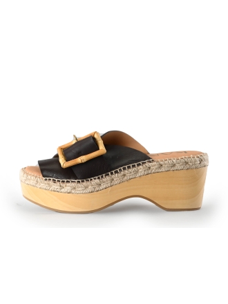 Kanna Keilschuhe Schwarz 217721