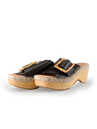 Kanna Keilschuhe Schwarz 217721