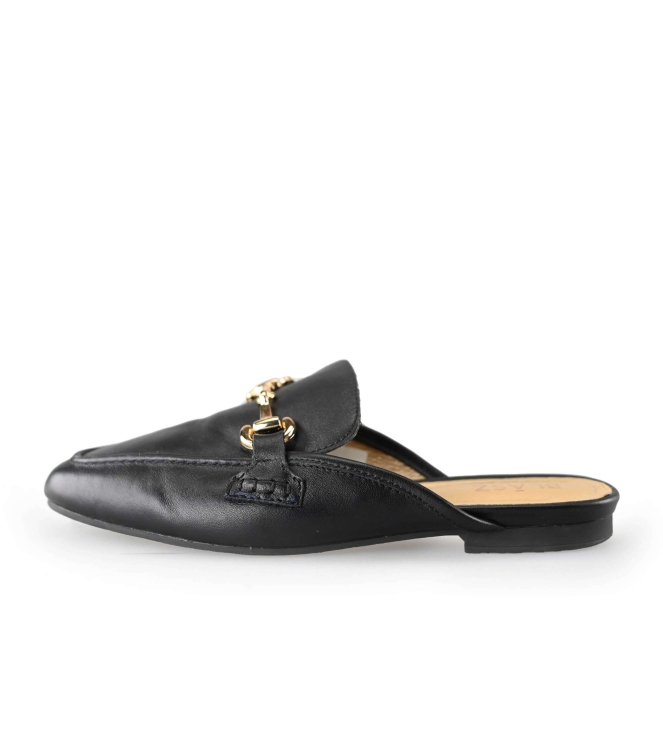 Blauer Slip-ons