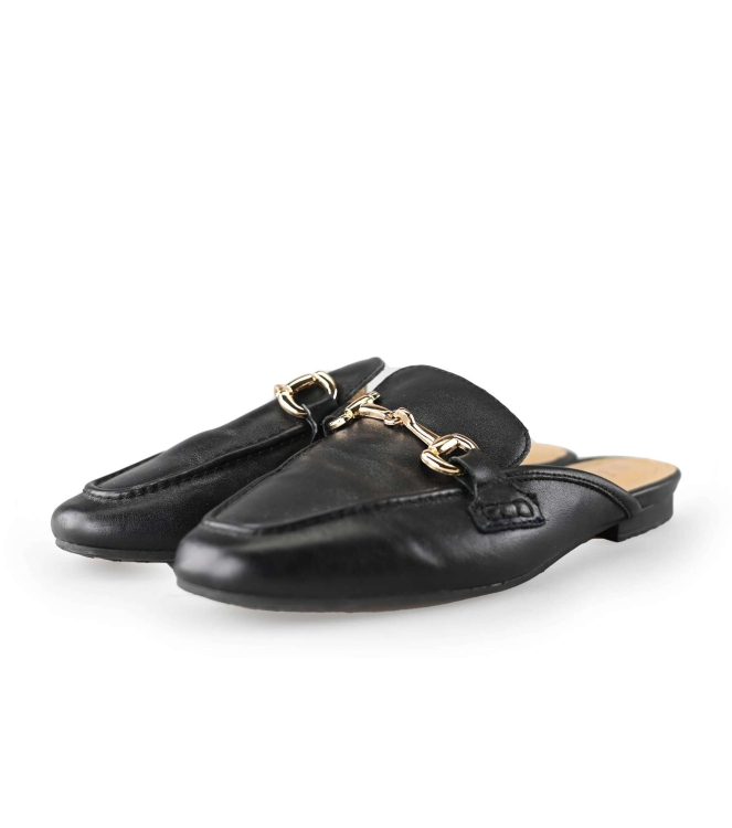 Blauer Slip-ons
