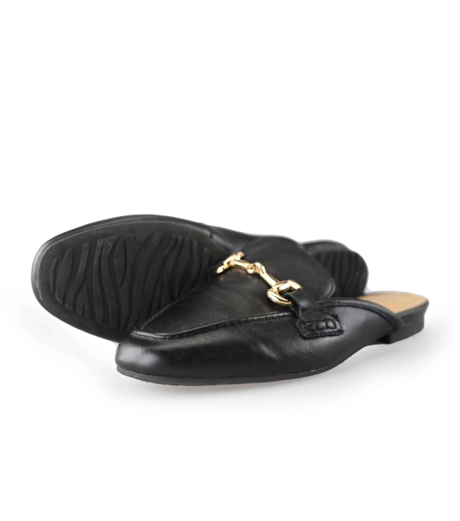 Blauer Slip-ons