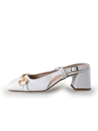 Stefano Lauran Slingbacks Weiß 218002