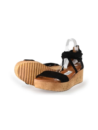 Omoda Keilschuhe Schwarz 218016