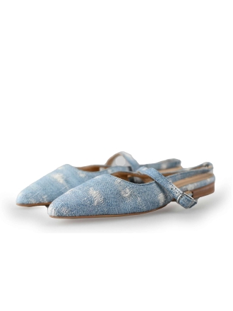 Notre-V Slingbacks Blau 218067