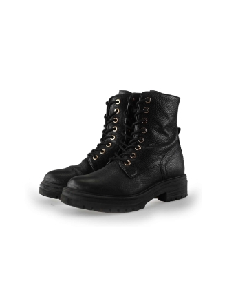 Nelson Schnürstiefel Schwarz 218123