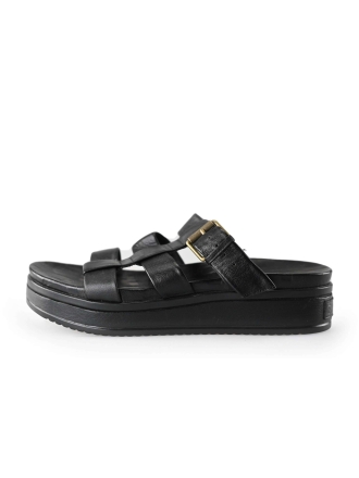 Shabbies Flip-Flops Schwarz 218147
