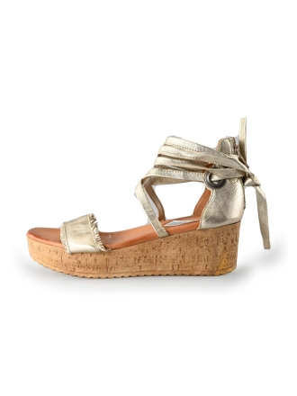 Ayana Keilschuhe Gold 218185