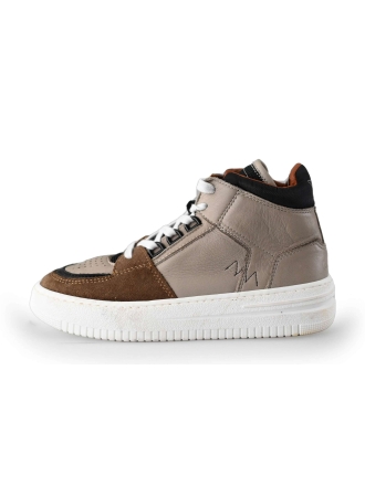 Giga Hohe Sneaker Braun 218377