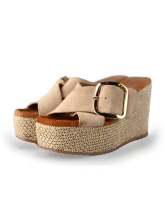 Unisa Keilschuhe Beige 218401