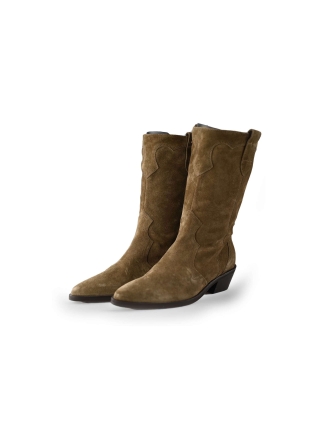 Notre-V Cowboystiefel Grün 218826