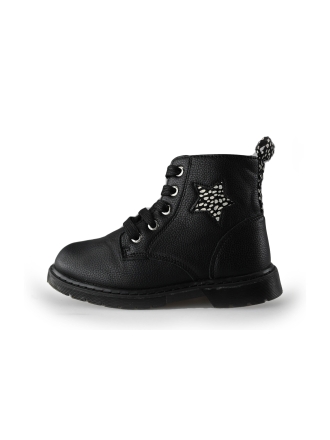 Nelson Schnürstiefel Schwarz 219288