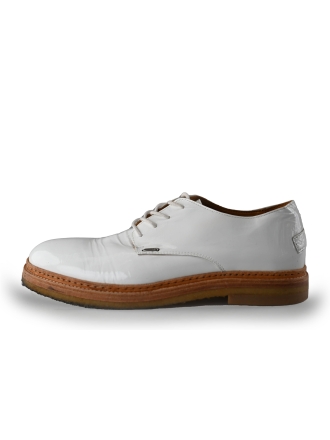 Shabbies Schnürschuhe Weiß 219475