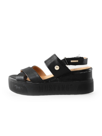 Mustang Sandalen Schwarz 219589