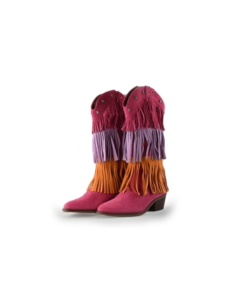 DWRS Cowboystiefel Rosa 219850