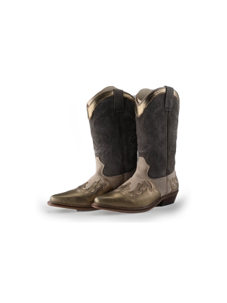 DWRS Cowboystiefel Braun 219877
