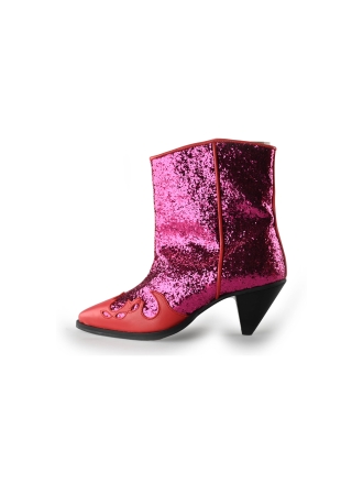 DWRS Stiefeletten Rot 219897