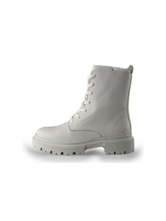 La Pintura Schnürstiefel Weiß 219906