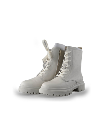 La Pintura Schnürstiefel Weiß 219906