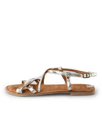 Lazamani Flip-Flops Gold 210409