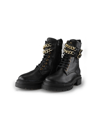 Linea Zeta Schnürstiefel Schwarz 211501