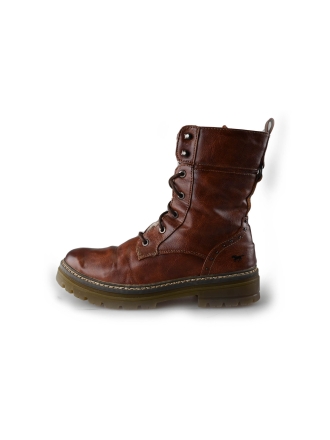 Mustang Schnürstiefel Braun 212033