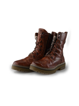 Mustang Schnürstiefel Braun 212033