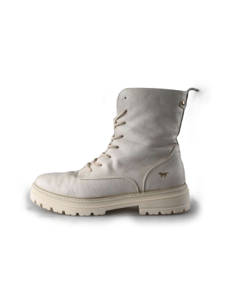 Mustang Schnürstiefel Beige 213861