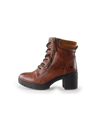 Mustang Schnürstiefel Braun 219401