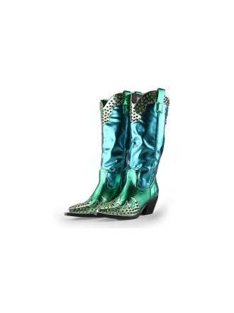  Cowboystiefel Grün 219907